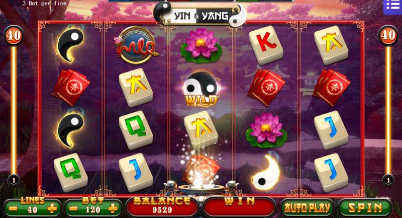 Screenshot of the game Yin and Yang at Mega888