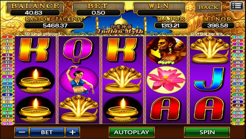 Screenshot of game wheel