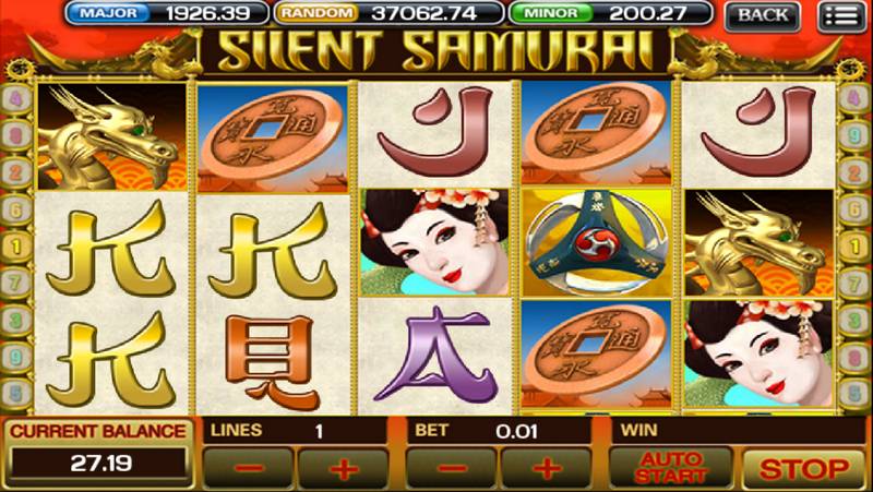 Silent Samurai slot machine 02