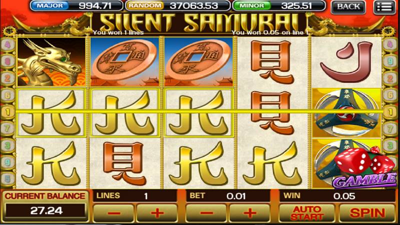 Silent Samurai slot machine 03