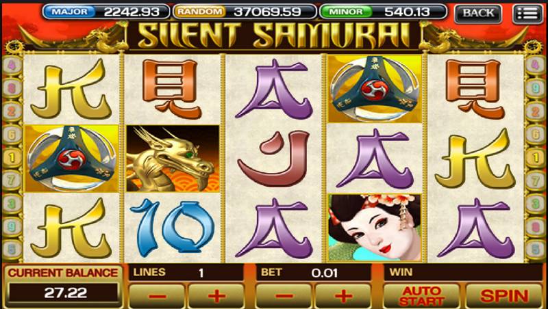 Silent Samurai slot machine 07