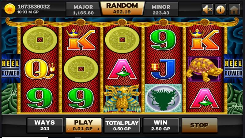 Image of five dragons slot game 