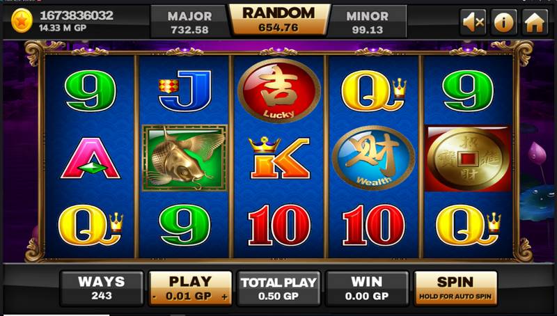 image of the 5 KOI LEGENDS slot game