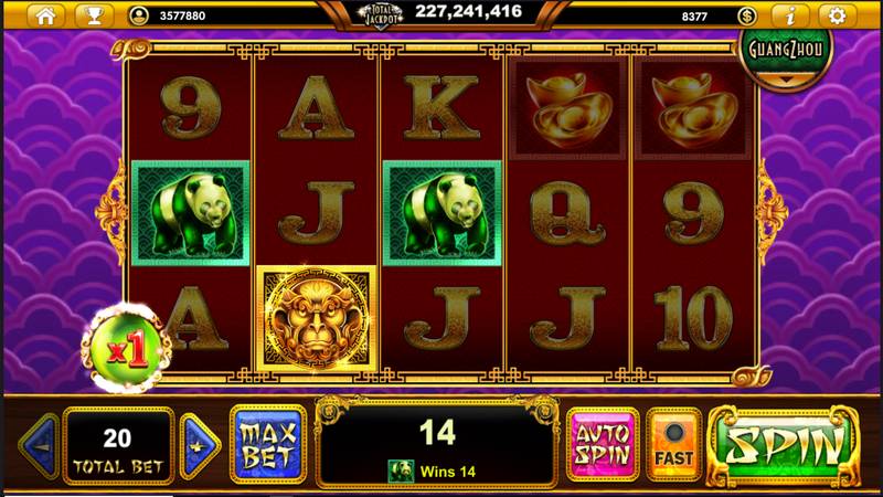 Jackpot games involving five axis slots