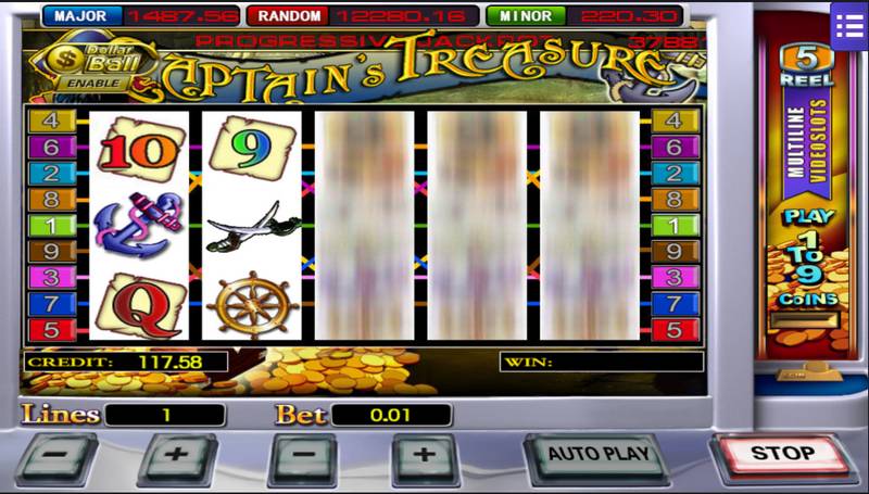 Captain's Treasure Slot
