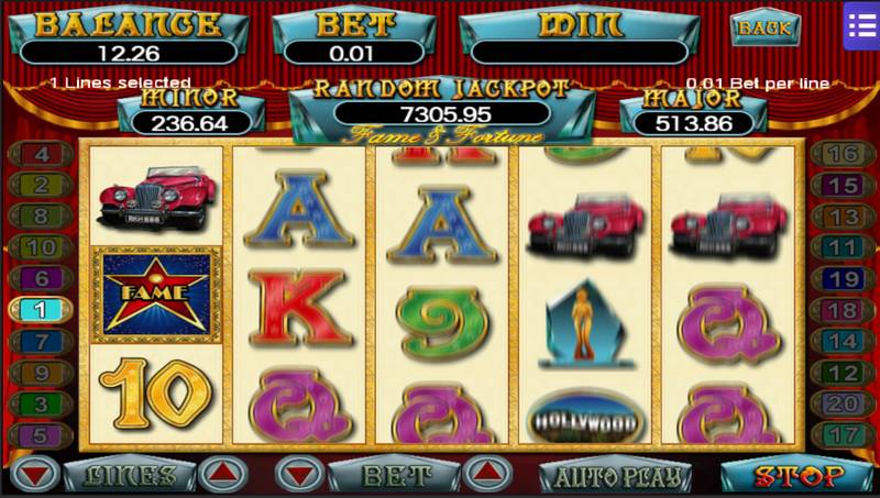 FAME and Fortune Slot Symbol
