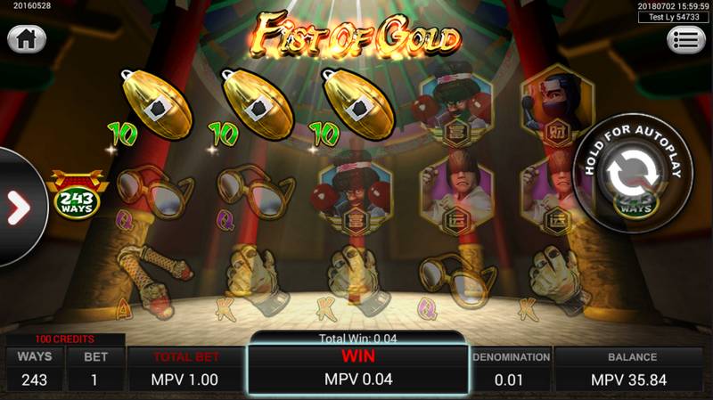 A photo of Kung Fu Slot game with 1000 coins maximum bonus