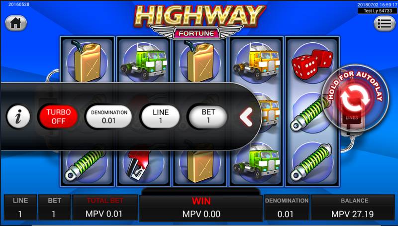 Highway Fortune Game Bonus