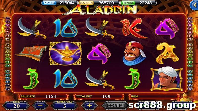 Aladdin, Slot, Magic, Casino, Adventure
