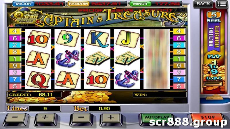 scr888 captain treasure slot