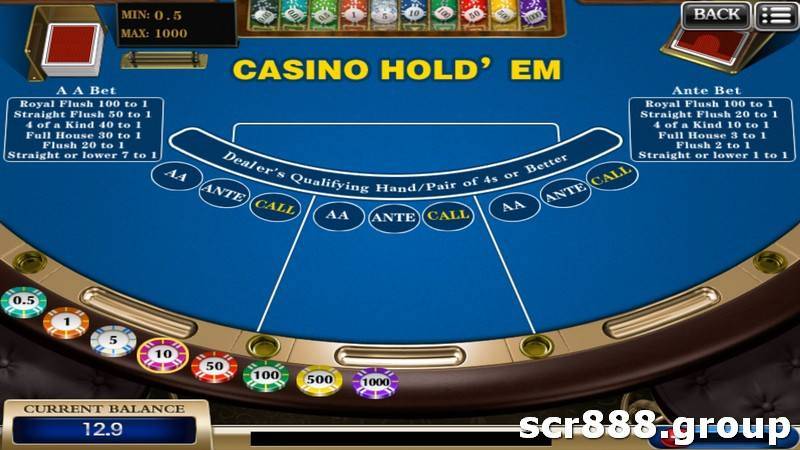 Win Big with SCR888 Casino War