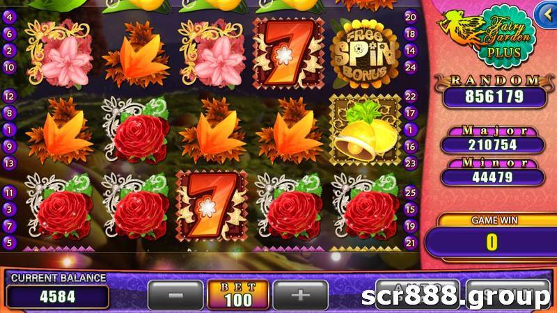 SCR888's (918 Kiss) Fairy Garden Online Slot Game