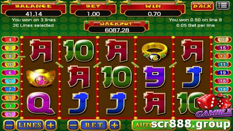 SCR888's Fortune Slot Game