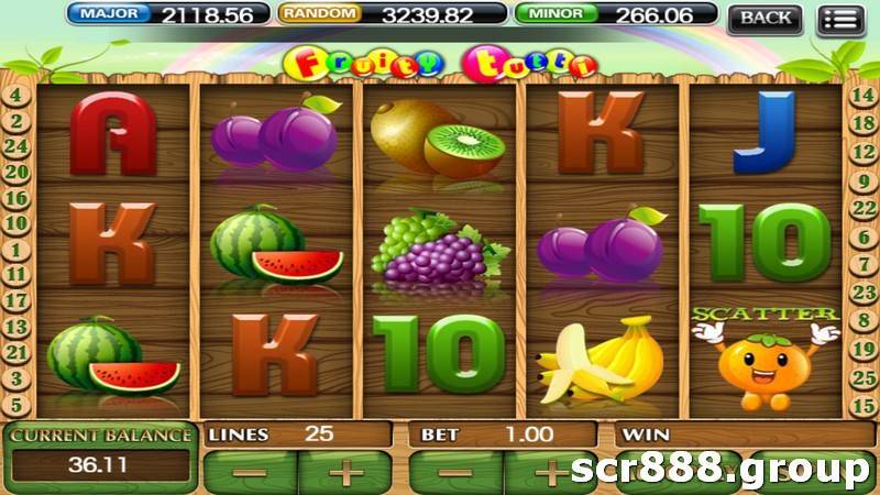 SCR888's Fruit Slot game