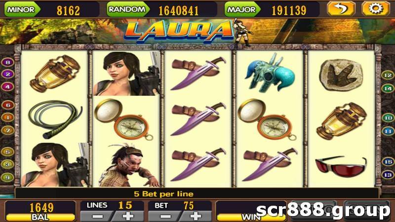 slot machine, SCR888, gambling, casino, Laura slot