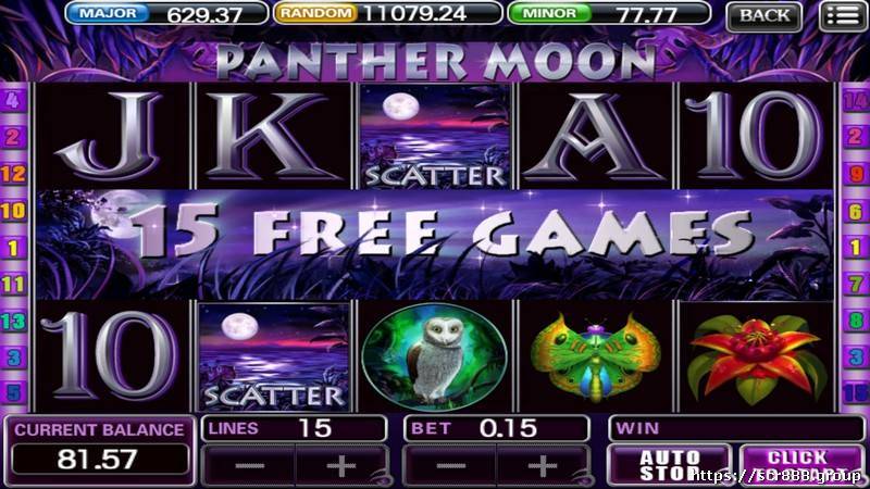  Unleash Your Wild Luck with SCR888's Panther Moon Slot! 