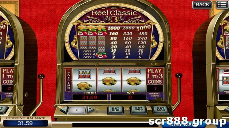 SCR888's Real Classic Slot Machine