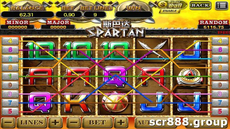 SCR888, Spartan Slot, Casino, Online Slot Games, Gambling