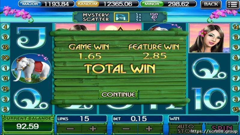 SCR888's Thai Paradise slot