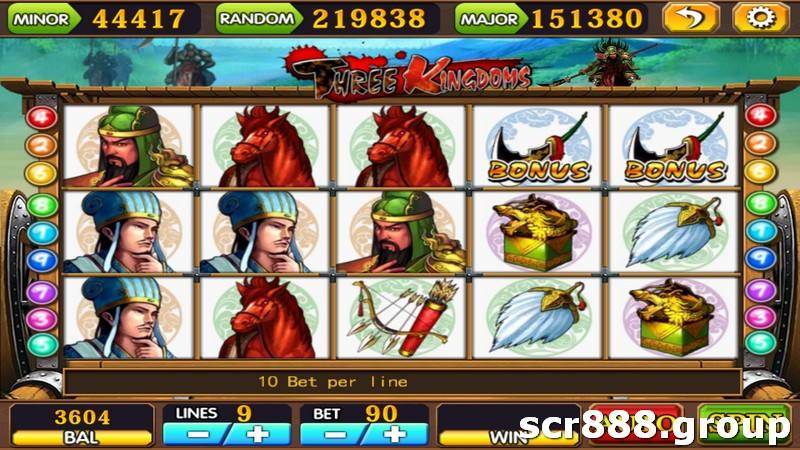 Three Kingdoms Slot, Epic Wins, Online Slots, Casino Games, Gambling